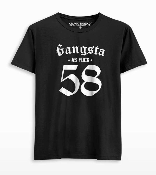 Gangsta Af Men's Printed T-shirt - Crunk Thread