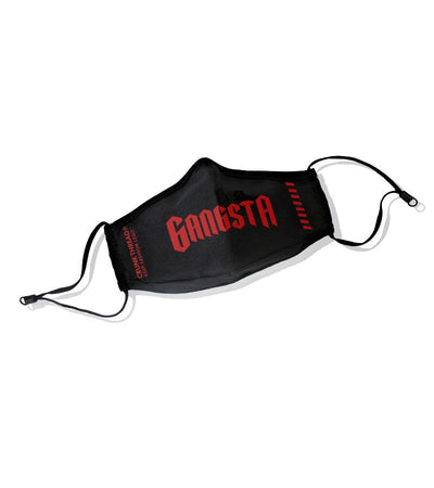 Gangsta Face Mask With Nose Clip & Adjustable Ear Loop - Crunk Thread