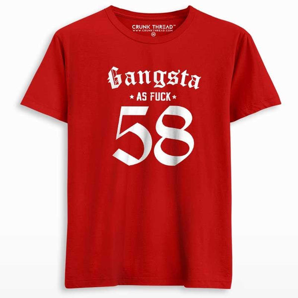 Gangsta Af Men's Printed T-shirt - Crunk Thread