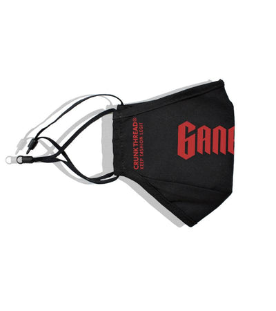 Gangsta Face Mask With Nose Clip & Adjustable Ear Loop - Crunk Thread