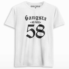 Gangsta Af Men's Printed T-shirt