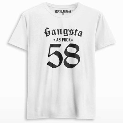 Gangsta Af Men's Printed T-shirt - Crunk Thread