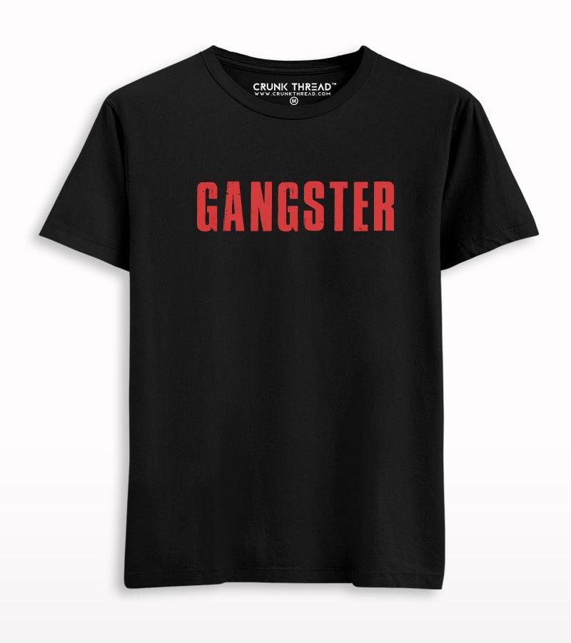 Gangster Printed T-shirt - Crunk Thread