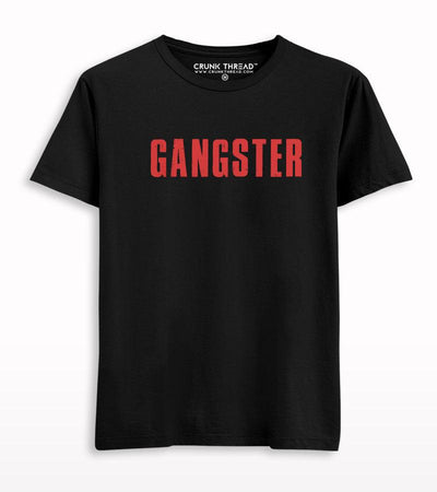 Gangster Printed T-shirt - Crunk Thread