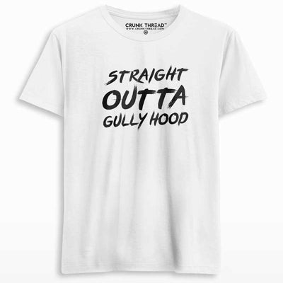 Straight Outta Gully Hood T-shirt - Crunk Thread