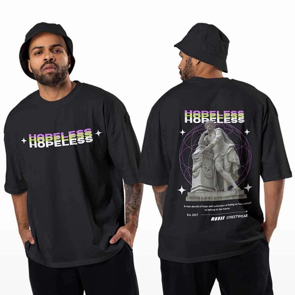 Hopeless Men Oversized T-shirt - Crunk Thread