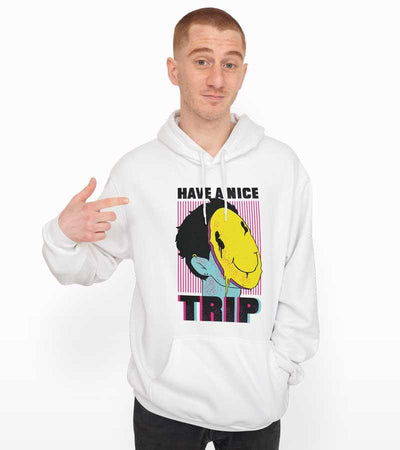 Have a nice trip printed Hoodie - Crunk Thread