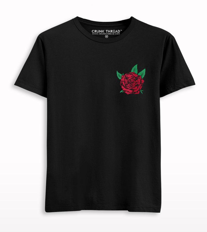 Mercy Rose Graphic Back & Front Print T-shirt - Crunk Thread