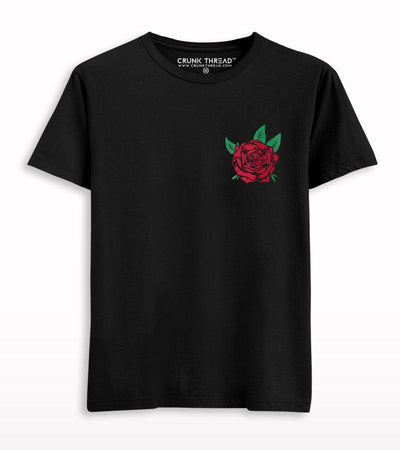 Mercy Rose Graphic Back & Front Print T-shirt - Crunk Thread