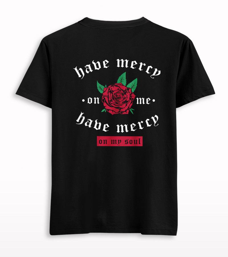 Mercy Rose Graphic Back & Front Print T-shirt - Crunk Thread