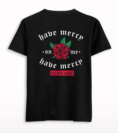 Mercy Rose Graphic Back & Front Print T-shirt - Crunk Thread