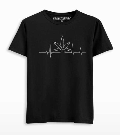 High Beat Weed T-shirt - Crunk Thread