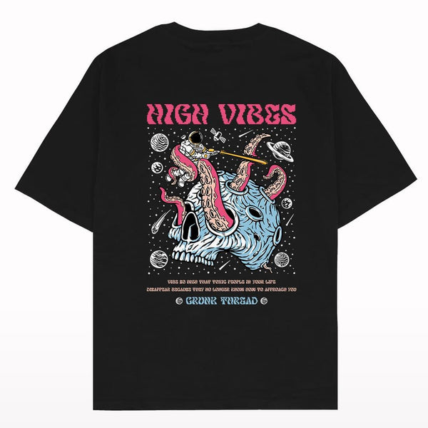 High Vibes Oversized T-shirt - Crunk Thread