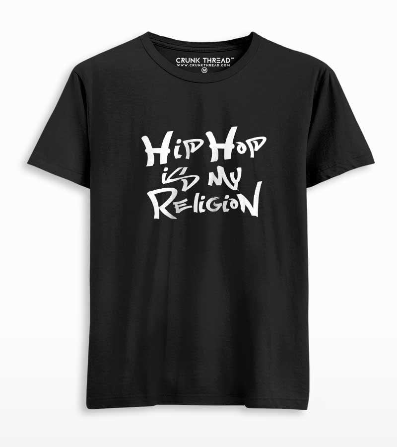 Hip Hop Is My Religion T-shirt - Crunk Thread