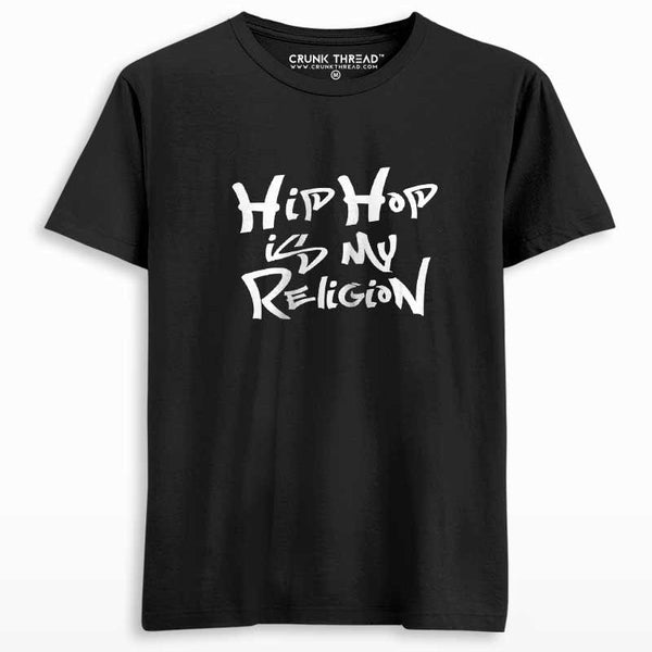 Hip Hop Is My Religion T-shirt - Crunk Thread