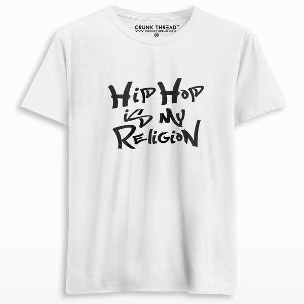 Hip Hop Is My Religion T-shirt - Crunk Thread