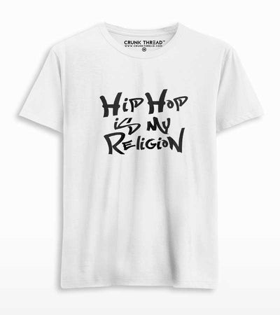 Hiphop is my religion T-shirt - On Sale - Crunk Thread