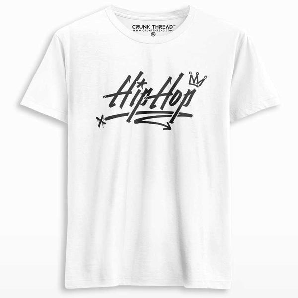 Hip Hop Graffiti Unisex Printed T-shirt - Crunk Thread