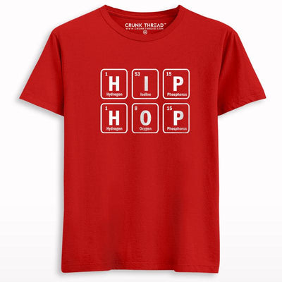 Hip Hop Periodic Table T-shirt - Crunk Thread
