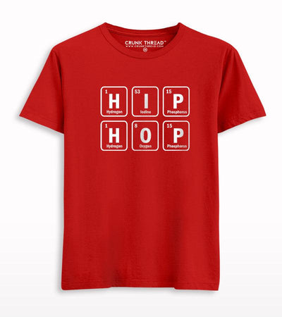 Hip Hop Periodic Table T-shirt - Crunk Thread