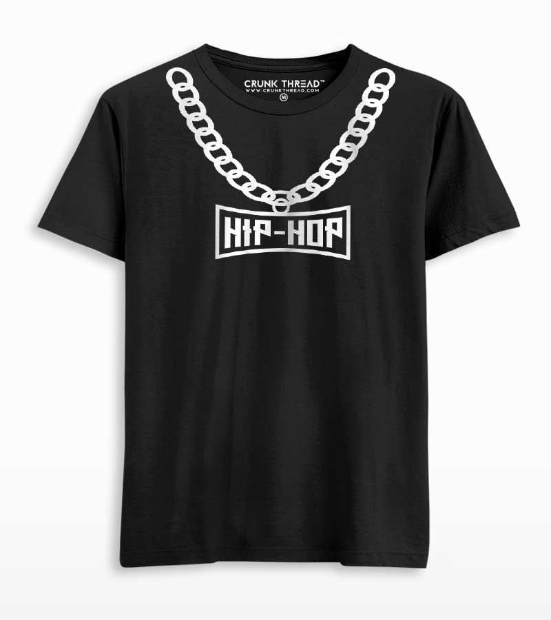 Hip Hop Chain Unisex Printed T-Shirt - Crunk Thread