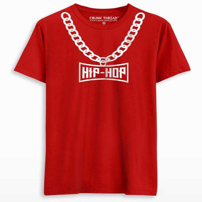 Hip Hop Chain Unisex Printed T-Shirt - Crunk Thread