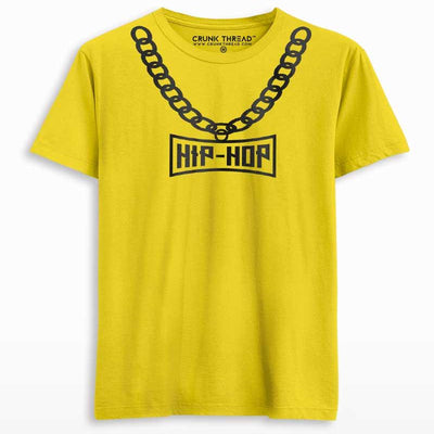 Hip Hop Chain Unisex Printed T-Shirt - Crunk Thread