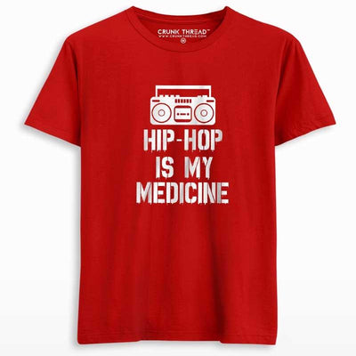 Hip Hop Is My Medicine Unisex T-shirt - Crunk Thread