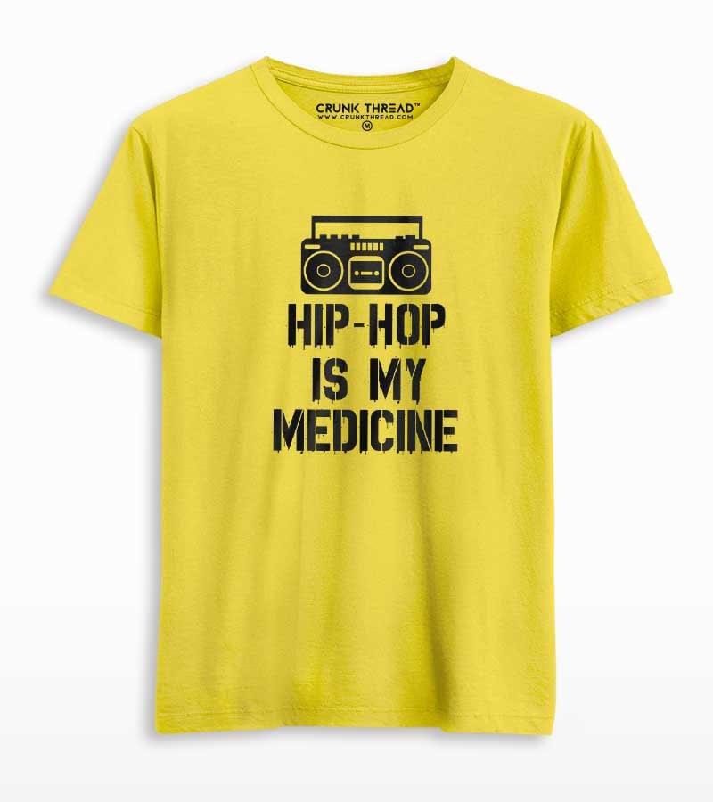 Hip Hop Is My Medicine Unisex T-shirt - Crunk Thread
