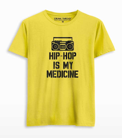 Hip Hop Is My Medicine Unisex T-shirt - Crunk Thread