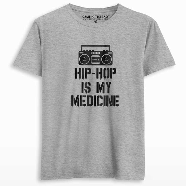 Hip Hop Is My Medicine Unisex T-shirt - Crunk Thread