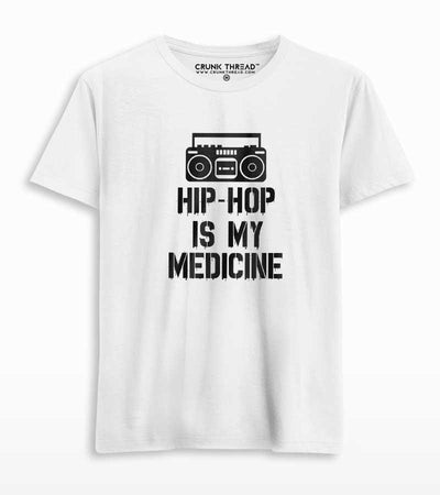 Hip Hop Is My Medicine Unisex T-shirt - Crunk Thread