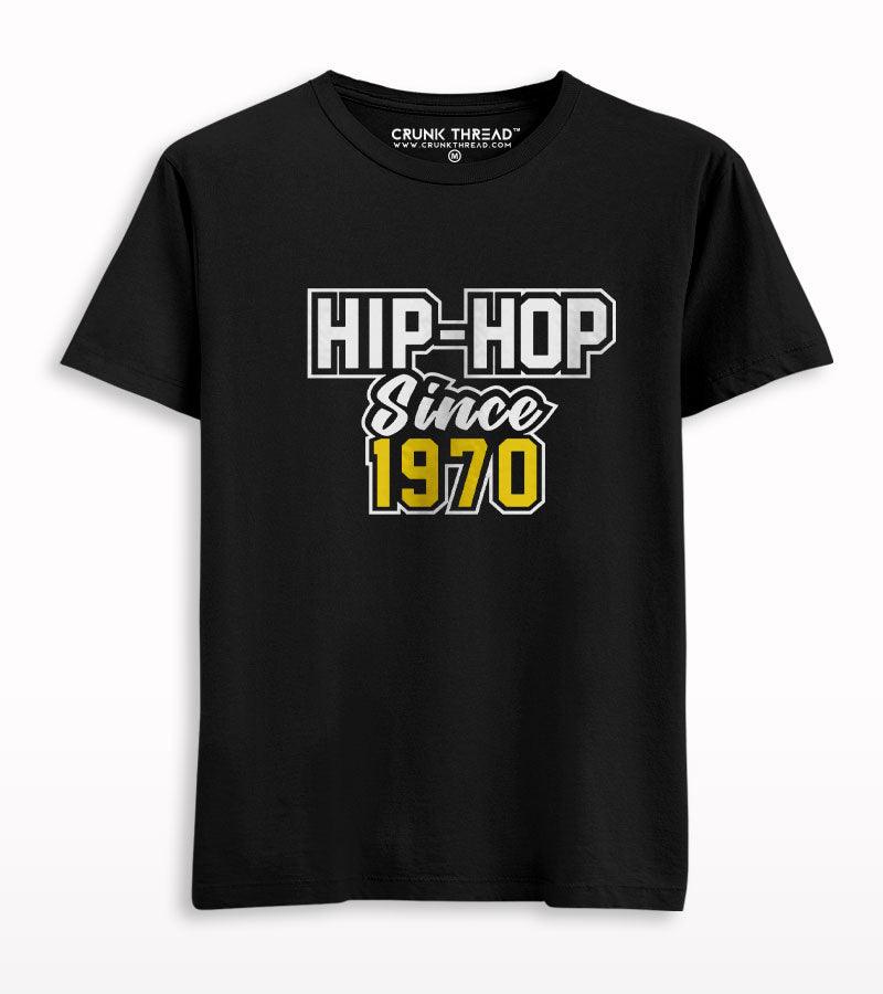 Hip-Hop Since 1970 T-shirt - Crunk Thread