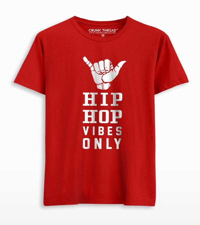 Hip hop vibes only T-shirt - Crunk Thread