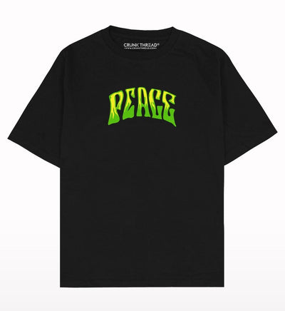 Hippie Alien Oversized T-shirt - Crunk Thread