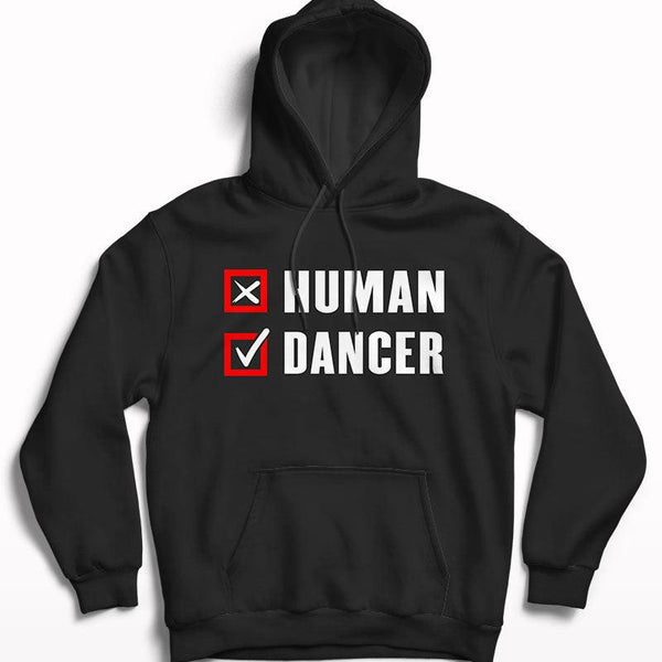 Human Dancer Printed Hoodie - Crunk Thread