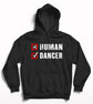 Human Dancer printed hoodie