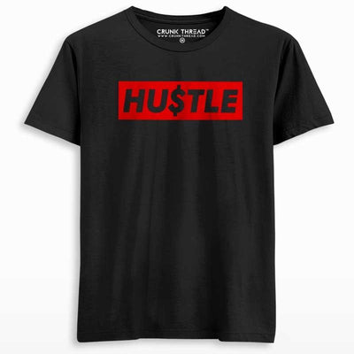 Hustle Printed T-shirt - Crunk Thread