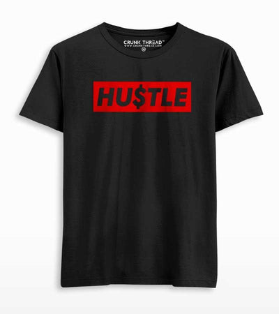 Hustle Printed T-shirt - Crunk Thread