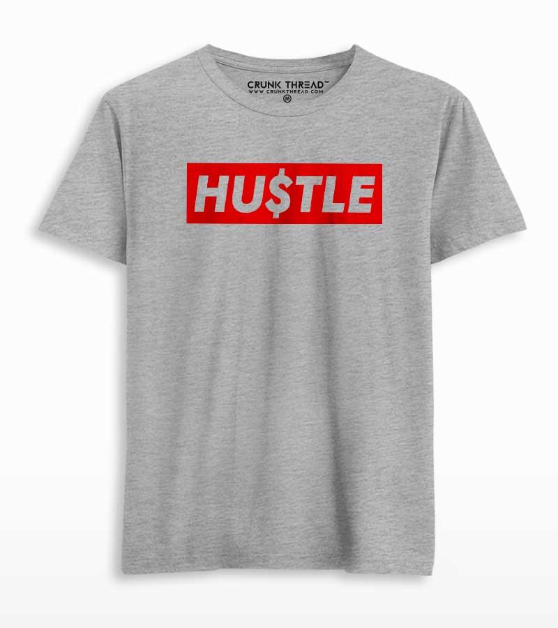 Hustle Printed T-shirt - Crunk Thread