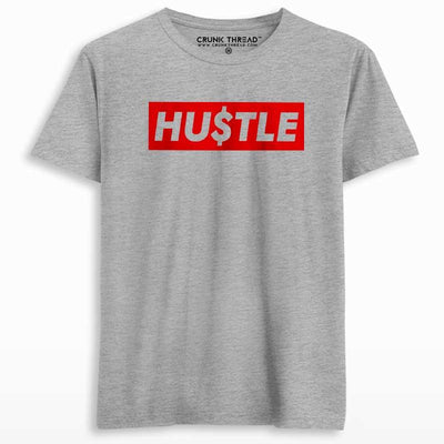 Hustle Printed T-shirt - Crunk Thread