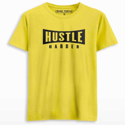 Hustle Harder Unisex T-shirt - Crunk Thread