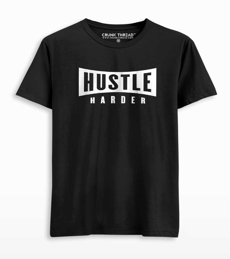 Hustle Harder Unisex T-shirt - Crunk Thread