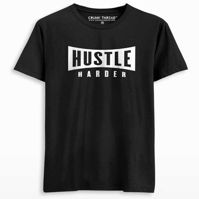 Hustle Harder Unisex T-shirt - Crunk Thread