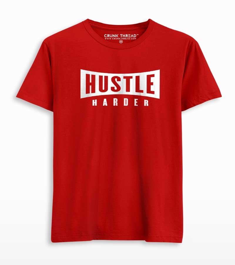Hustle Harder Unisex T-shirt - Crunk Thread