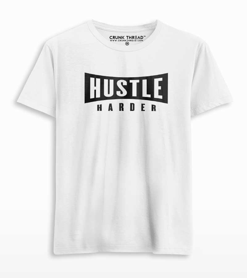 Hustle Harder Unisex T-shirt - Crunk Thread