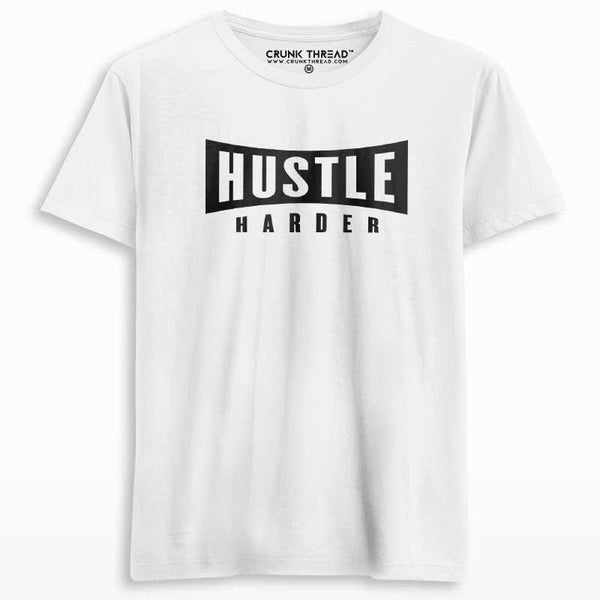 Hustle Harder Unisex T-shirt - Crunk Thread