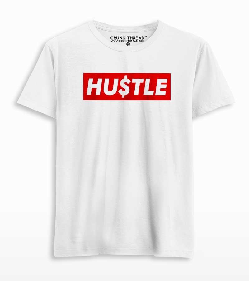 Hustle Printed T-shirt - Crunk Thread