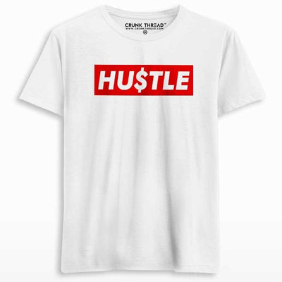 Hustle Printed T-shirt - Crunk Thread
