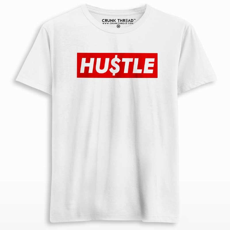 Hustle Printed T-shirt